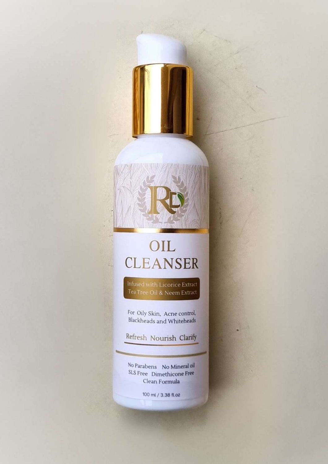 RD Oil Cleanser facewash for oily & acne prone skin (100ml)