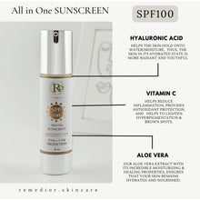 Load image into Gallery viewer, RD SPF100 All in One Sunscreen (40ml)