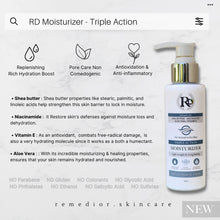 Load image into Gallery viewer, RD Moisturizer - Triple Action (110ml)
