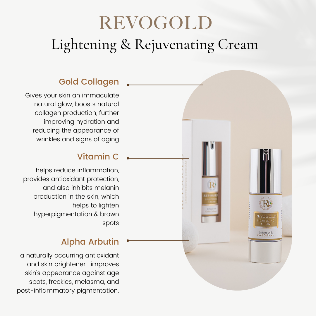 REVOGOLD lightening & rejuvenating cream (30ml)