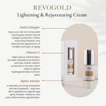 Load image into Gallery viewer, REVOGOLD lightening &amp; rejuvenating cream (30ml)
