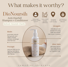Load image into Gallery viewer, DIONOURISH - Anti Hair fall Shampoo+Conditioner (150ml)
