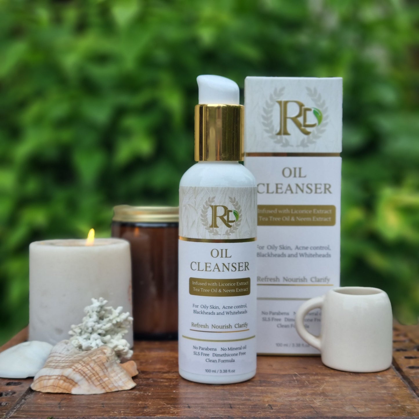 RD Oil Cleanser facewash for oily & acne prone skin (100ml)