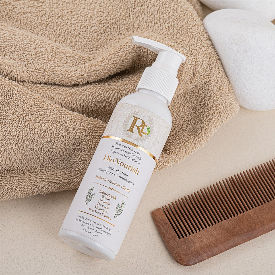 DIONOURISH - Anti Hair fall Shampoo+Conditioner (150ml)