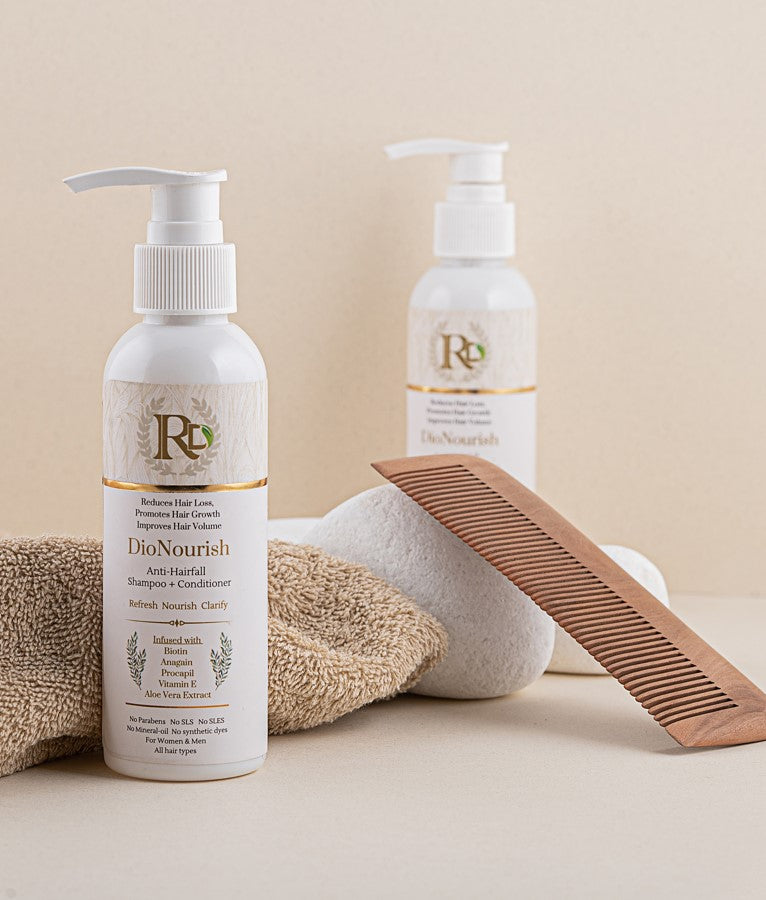 DIONOURISH - Anti Hair fall Shampoo+Conditioner (150ml)